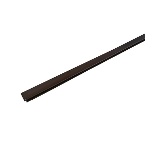 M-D Building Products 31845 4 - 5.5mm 84 in. Satin Antique Bronze Aluminum Vinyl Plank Stair Inside Cove