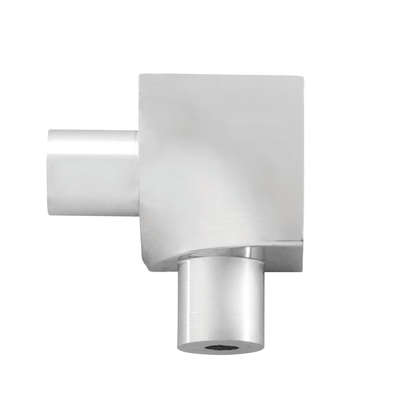 M-D Building Products 32026 1/2 in. Bright Clear Aluminum Bullnose Inside Corner