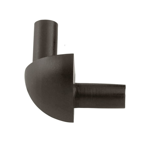 M-D Building Products 32031 5/16 in. Satin Antique Bronze Aluminum Bullnose Outside Corner