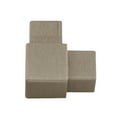 thumbnail image 1 of M-D Building Products 32039 3/8 in. Pewter Aluminum Bullnose Square Dual Purpose Corner, 1 of 6