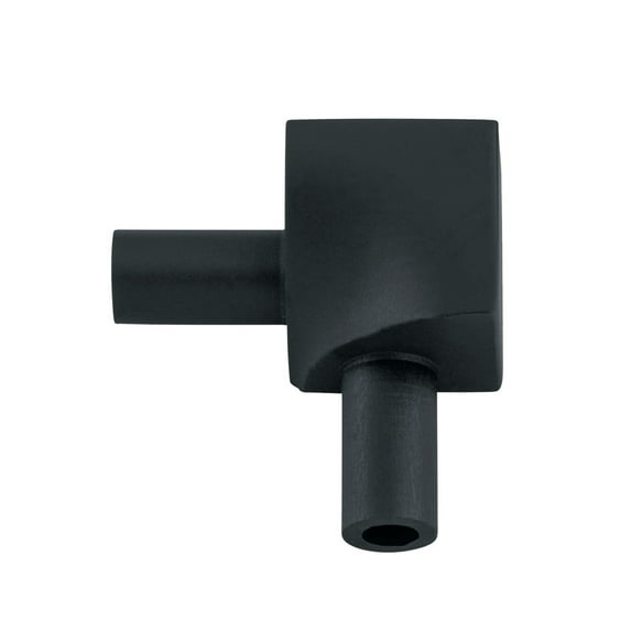 M-D Building Products 32058 5/16 in. Black Aluminum Bullnose Inside Corner