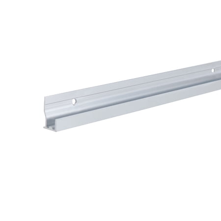 M-D Building Products 38401 1/4 in. x 48 in. Silver Mirror J Moulding w/Nails