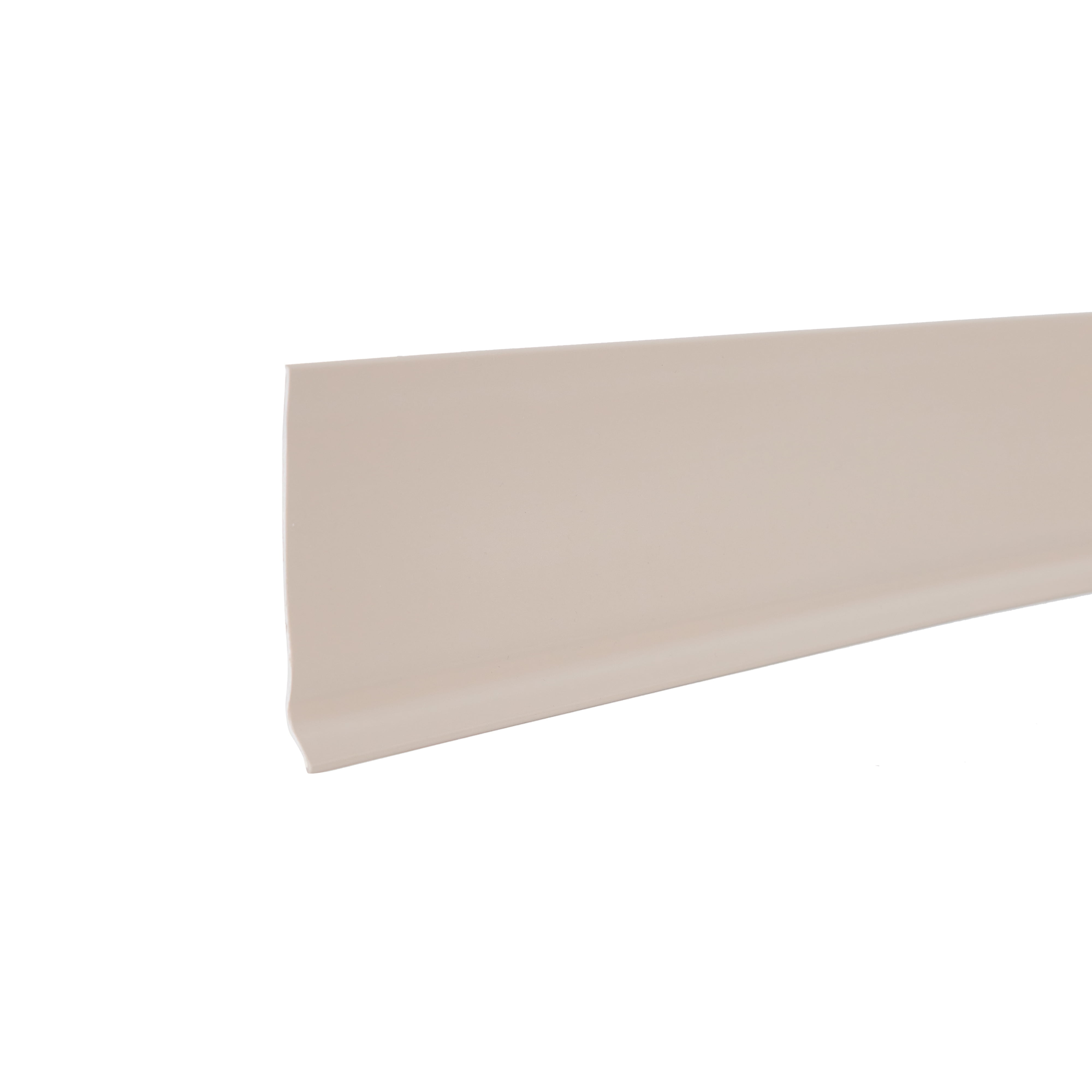 Desert Beige 48-Inch Vinyl Baseboard Trim