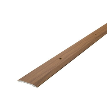 M-D Building Products 40136 1-1/4 In. X 36 In. Cherry Aluminum METAL DECOR® Seam Binder w/ Screw Nails