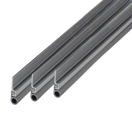 M-D Building Products 43303 Silver Aluminum and Vinyl CINCH® Self-adhesive Top and Sides Door Seal Kit
