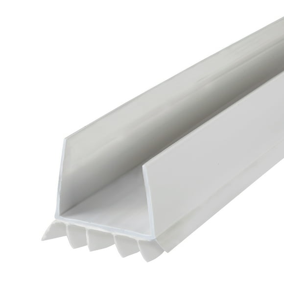 M-D Building Products 43336 36 in. White Vinyl CINCH® U-Shape Slide-On Under Door Seal