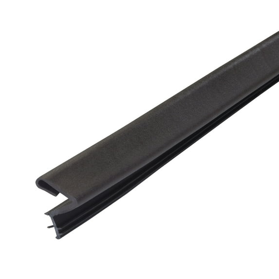 M-D Building Products 43347 81 in. Brown Premium Rubber PLATINUM™ Top and Sides Door Seal for Doors with Kerf/Channel