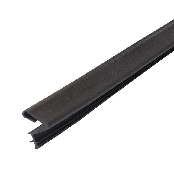 M-D Building Products 43347 81 in. Brown Premium Rubber PLATINUM™ Top and Sides Door Seal for Doors with Kerf/Channel