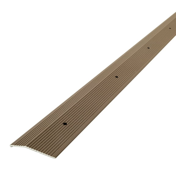 M-D Building Products 43364 2 In. X 36 In. Spice Aluminum Carpet Trim w/ Screw Nails