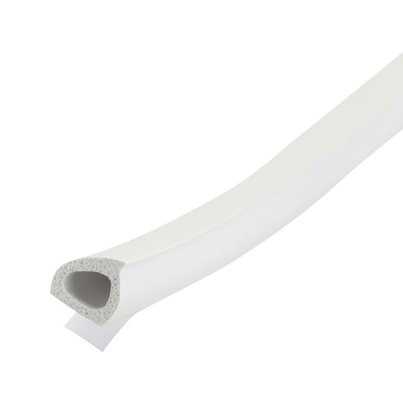 M-D Building Products 43846 3/8 in. x 3/8 in. x 17 ft. White Premium Silicone Rubber PLATINUM™ Window Seal for Ex-Large Gaps