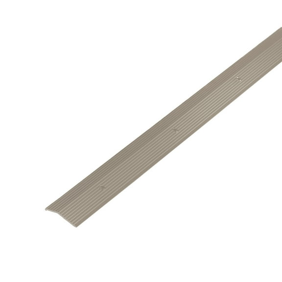 M-D Building Products 43854 1-3/8 In. X 36 In. Pewter Aluminum Carpet Trim w/ Screw Nails