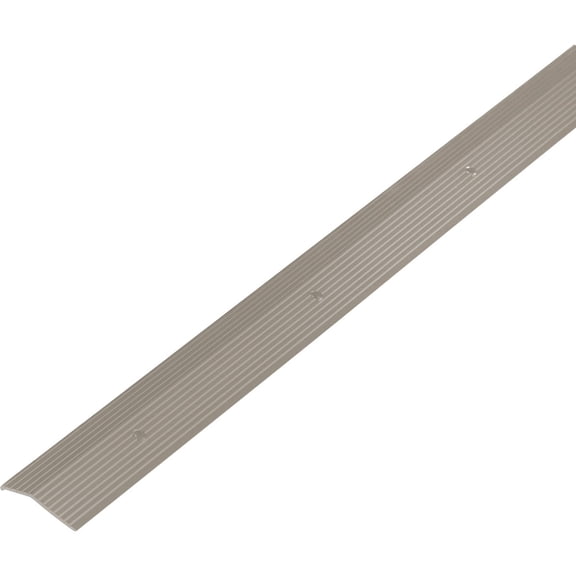 M-D Building Products Carpet Trim Fluted - 1-3/8 In x 72 In, Gray, Pack of 1 — Residential Use, Standard Application