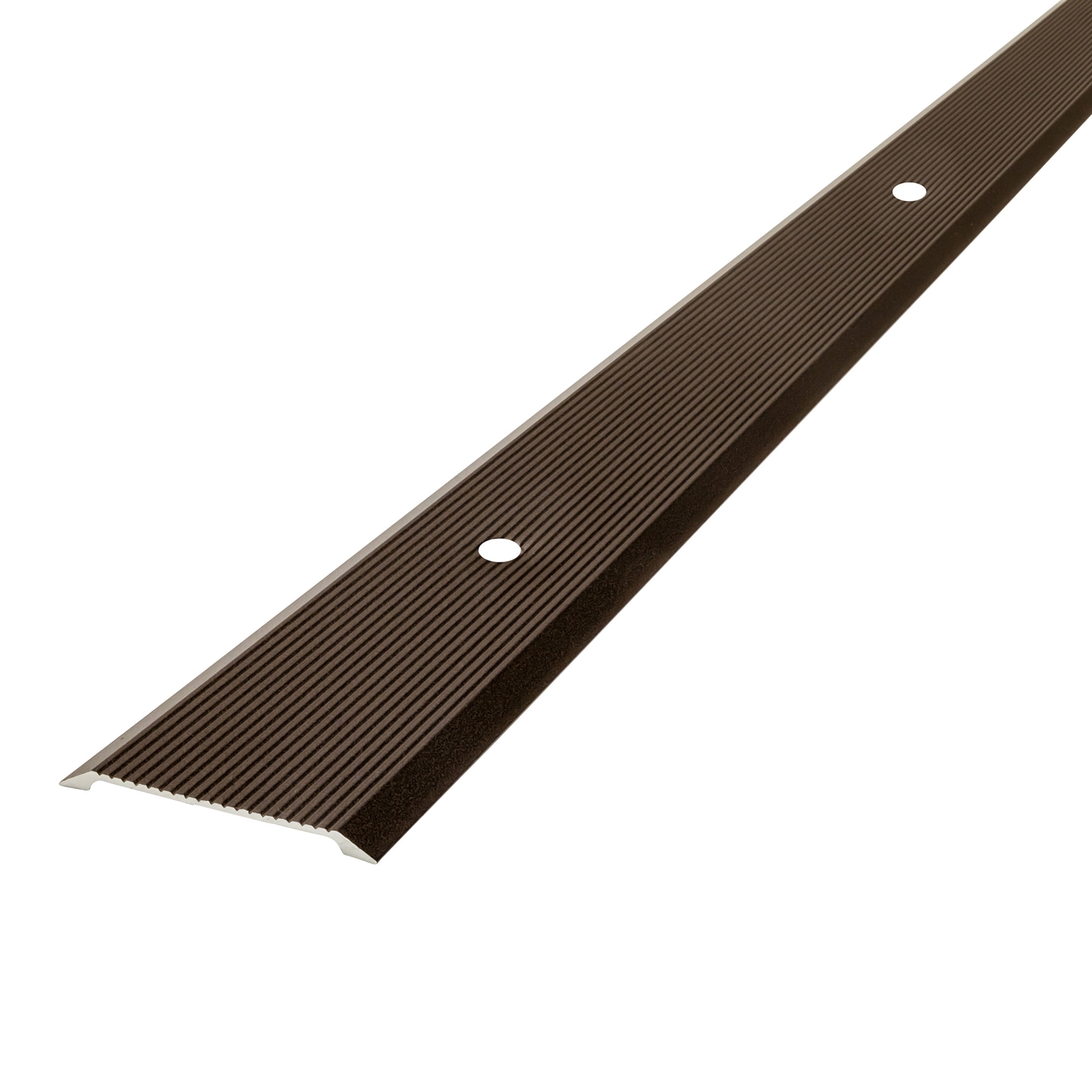 M-D Building Products 43974 2-1/2 In. X 36 In. Forest Brown Aluminum Seam Binder w/ Screws & Anchors