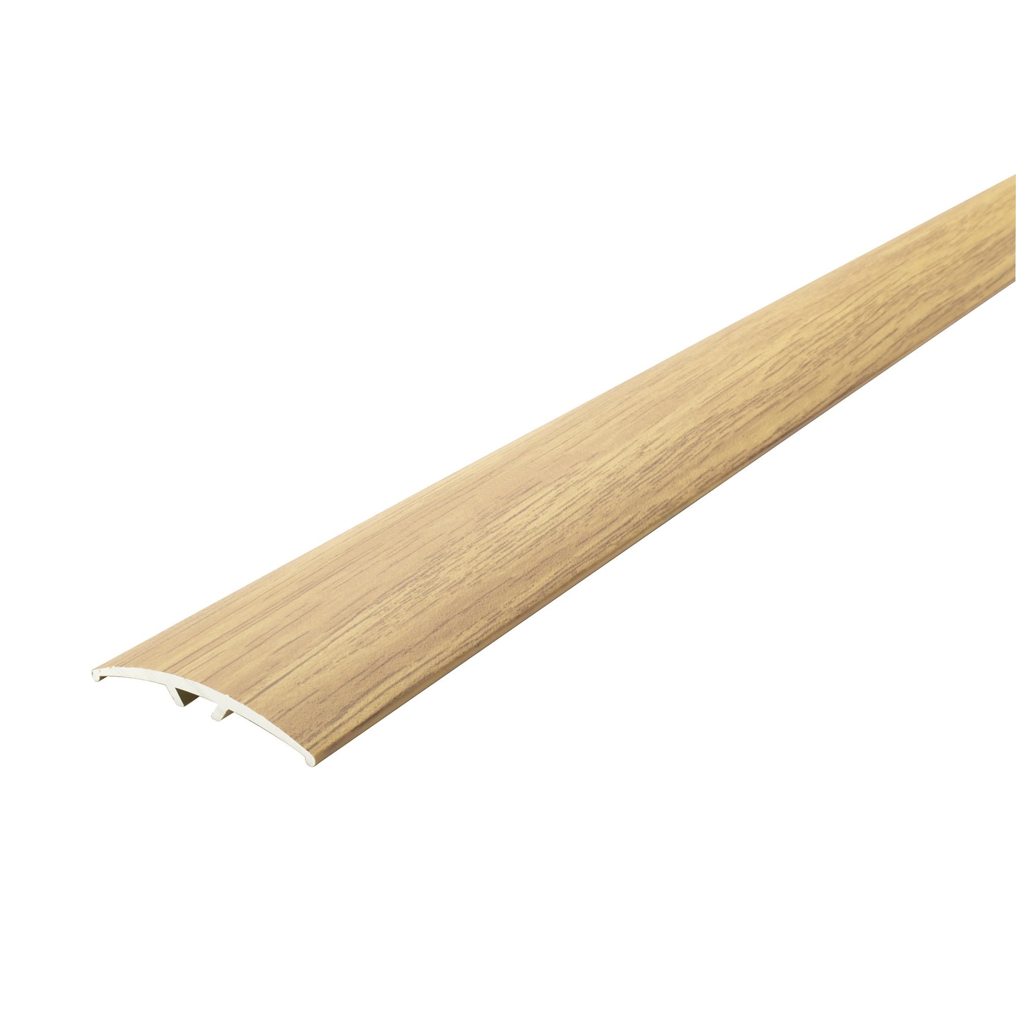 Beech Aluminum Multi Floor Transition Strip with Hidden Fasteners