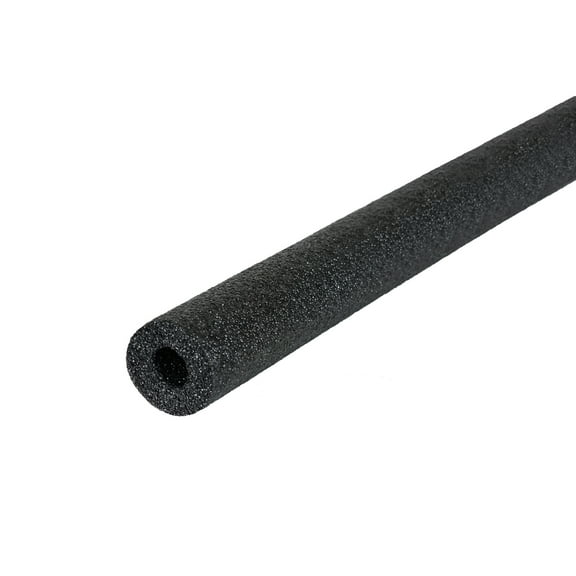M-D Building Products 50200 1/2 in. Wall x 5/8 in. x 6 ft. Black Foam Pre-slit Tube Pipe Insulation