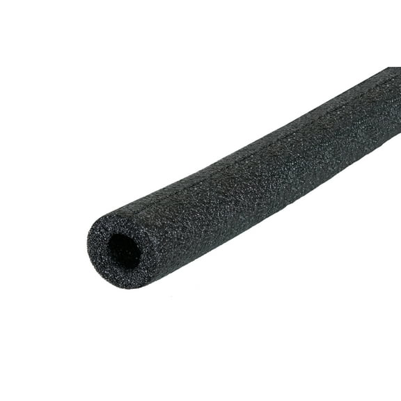 M-D Building Products 50205 1/2 in. Wall x 7/8 in. x 6 ft. Black Foam Pre-slit Tube Pipe Insulation