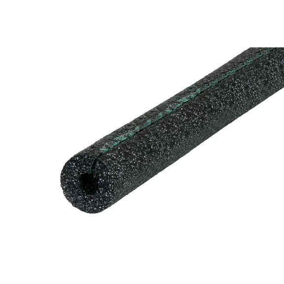 M-D Building Products 50215 1/2 in. Wall x 5/8 in. x 6 ft. Black Foam Tube Pipe Insulation