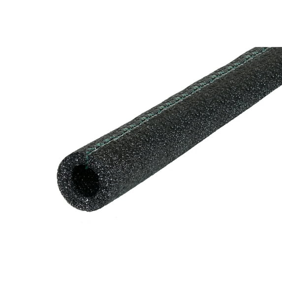 M-D Building Products 50225 1/2 in. Wall x 1-1/8 in. x 6 ft. Black Foam Tube Pipe Insulation
