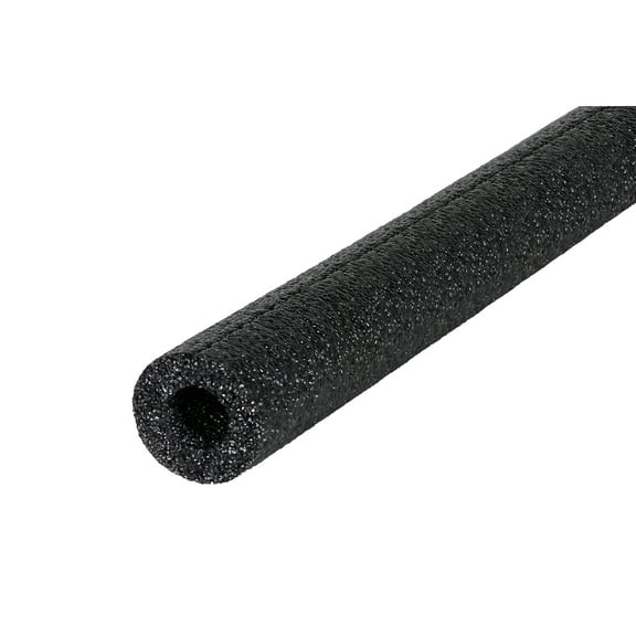 M-D Building Products 50235 1/2 in. Wall x 7/8 in. x 3 ft. Black Foam Tube Pipe Insulation 4 Sticks Per Bag