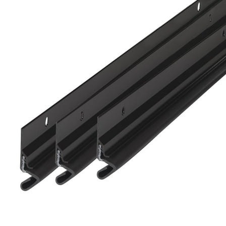 M-D Building Products 52046 Bronze Aluminum and Premium Rubber Heavy-duty Screw-on Top and Sides Door Seal Kit
