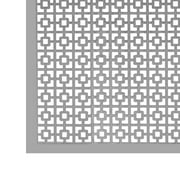 M-D Building Products 57555 24 in. x 36 in. x .019 in. Mill Aluminum Sheet Chainlink