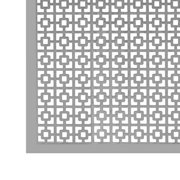 M-D Building Products 57555 24 in. x 36 in. x .019 in. Mill Aluminum Sheet Chainlink