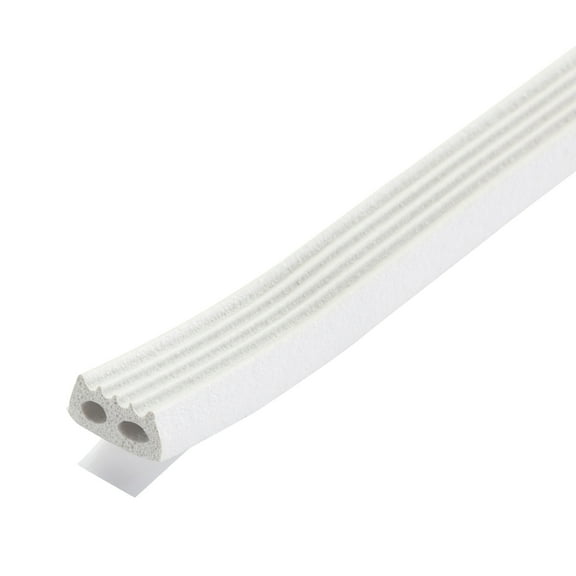 M-D Building Products 63669 5/16 in. x 19/32 in. x 10 ft. White Premium Rubber Window Seal for Large Gaps