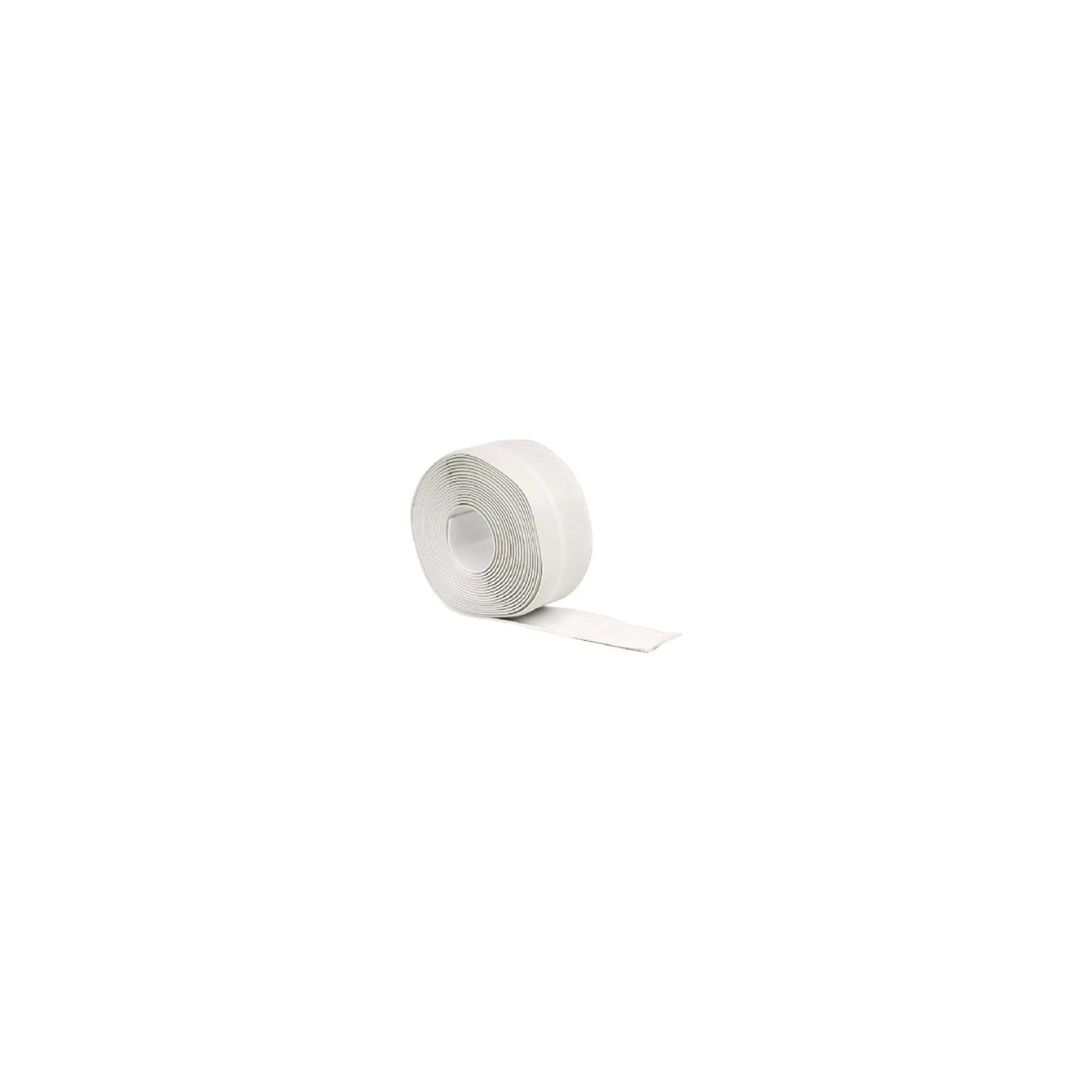White Vinyl Adhesive Back Wall Base Roll, 2.5" x 20'