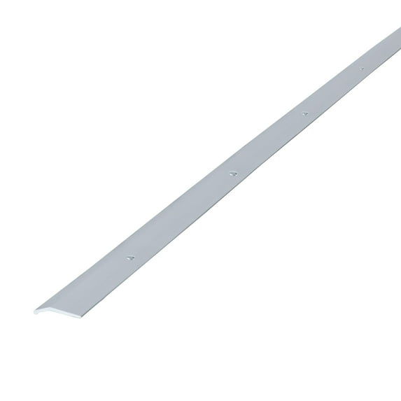 M-D Building Products 66217 7/8 in. x 72 in. Polished Aluminum Carpet Trim w/ Screw Nails