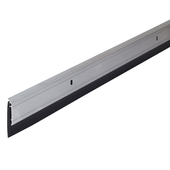 M-D Building Products 68247 36 in. Silver Aluminum and Thermoplastic Rubber Commercial Screw-on Door Sweep