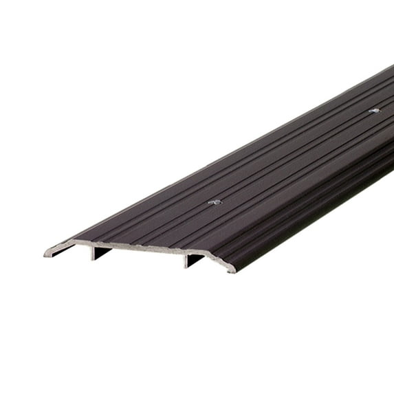 M-D Building Products 68353 5 in. x 1/2 in. x 72 in. Bronze Aluminum Commercial Flat-Profile Threshold