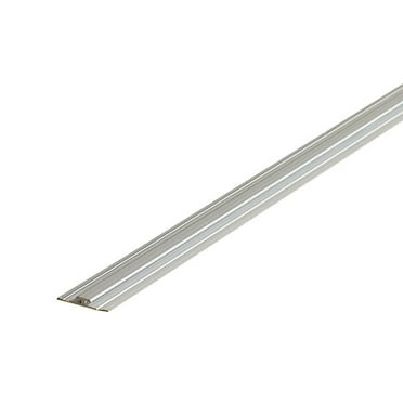 M-D Building Products 69138 1/16 in. x 5/16 in. x 72 in. Satin Clear Moulding Divider w/Nails