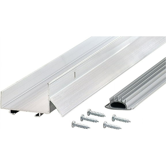 M-D Building Products 69539 1-3/4-Inch by 36-Inch DB003 U-Shaped Door Bottom with Drip Cap, Mill