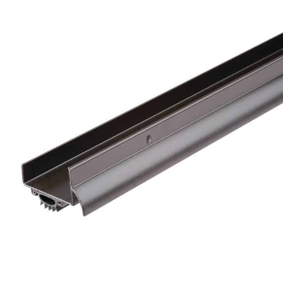 M-D Building Products 69554 36 in. Bronze Aluminum U-Shape Commercial Screw-on Under Door Seal