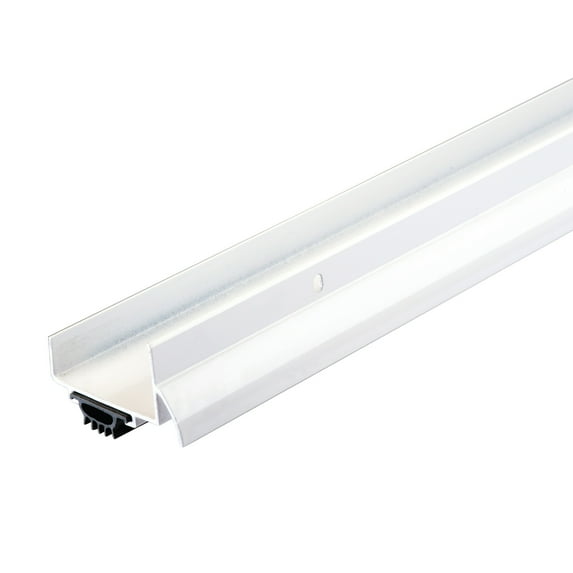 M-D Building Products 69570 36 in. White Aluminum U-Shape Commercial Screw-on Under Door Seal