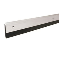 M-D Building Products 69604 48 in. Silver Aluminum and Thermoplastic Rubber Commercial Screw-on Door Sweep
