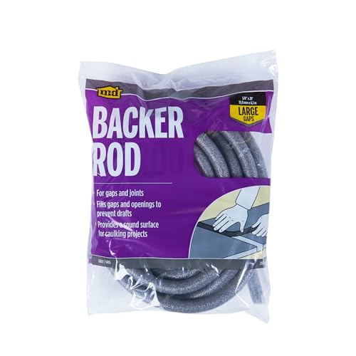 MD Building Products 71506 Versatile Caulk Backer Rod Set 5/8" x 20' inch, Gray Essential