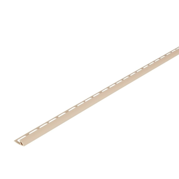 M-D Building Products 73820 3/8 in. x 96 in. Beige PVC Bullnose