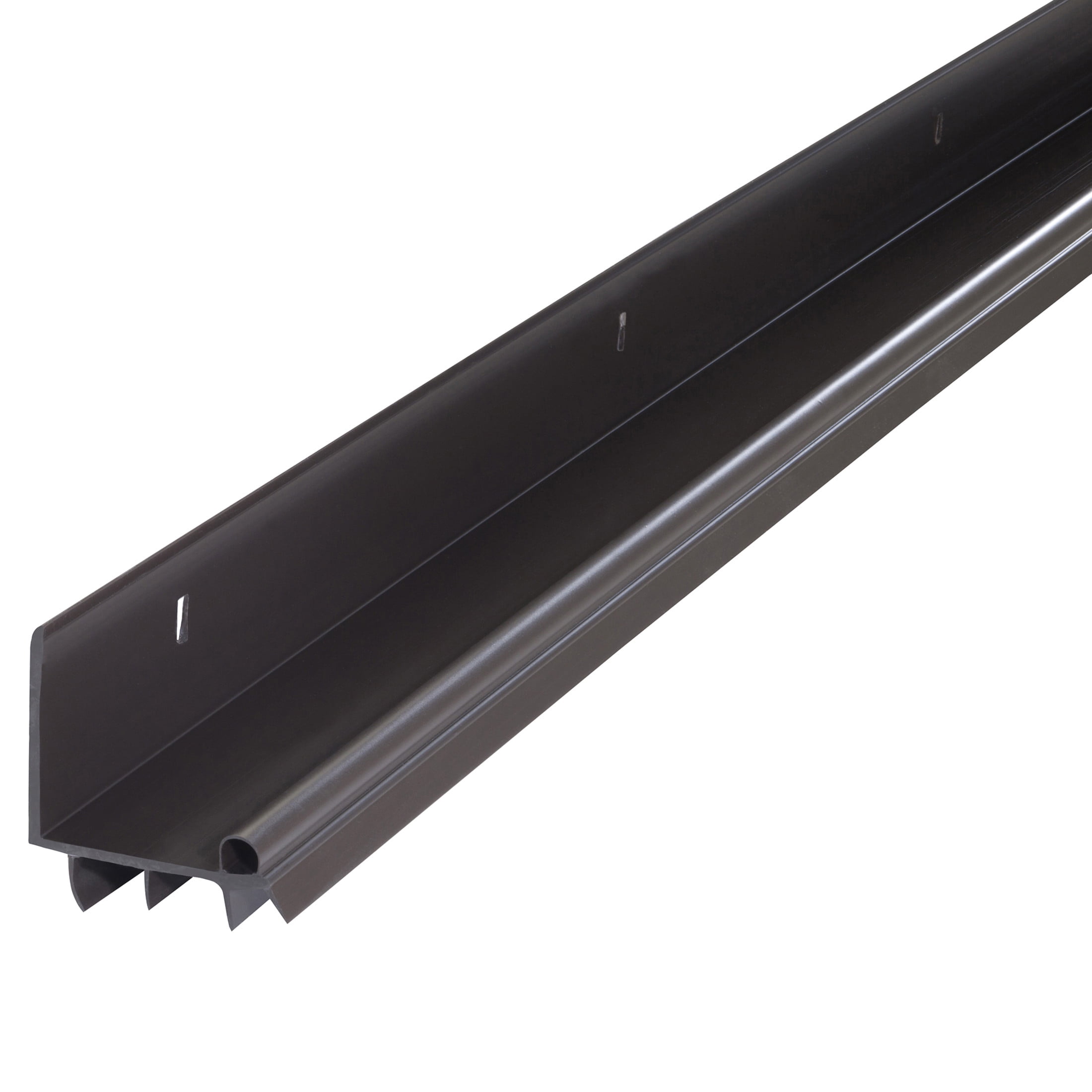 M-D Garagentor-Dichtung Aus Gummi – 2,7 Meter Lange Türdichtung Für Metall- & Holztore, Schwarz, Robust & Langlebig