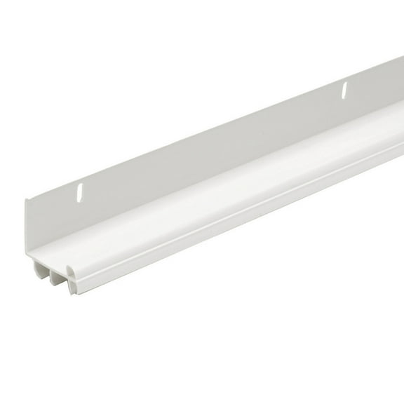 M-D Building Products 78907 36 in. White Vinyl L-Shape Screw-on Commercial Under Door Seal