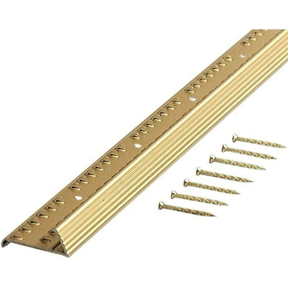 M-D Building Products 79137 Fluted 72-Inch Carpet Gripper with Teeth