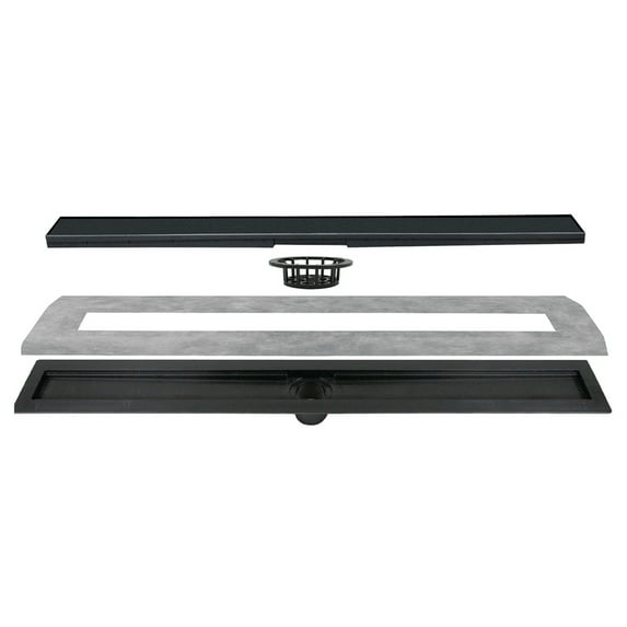 M-D Building Products 80204 36 in. PROVA LINEAR DRAIN® (Tile-In-Top)