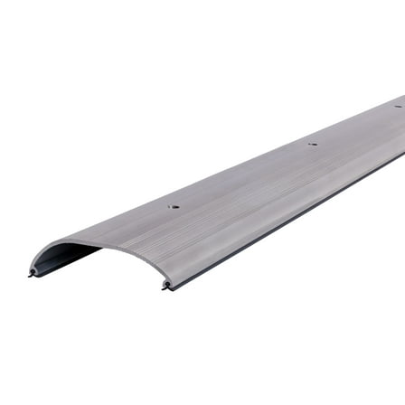 M-D Building Products 81679 4 in. x 1 in. x 36 in. Silver Aluminum Commercial Dome Top High-Profile Threshold