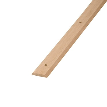 M-D Building Products 85233 1-1/4 in. x 36 in. Unfinished Hardwood Seam Binder w/ Screws