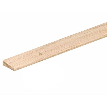M-D Building Products 85472 1 in. x 36 in. UNFINISHED HARDWOOD REDUCER W/SCREWS