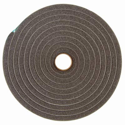 M-D Building Products 87783 Foam Stop Weatherstrip, Vinyl Clad Aluminum, Bronze, 36 x 84-in. - Quantity 6