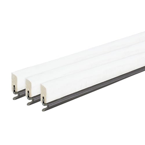 M-D Building Products 91884 Brown Primed Hardwood and Vinyl Clad Foam Nail-on Top and Sides Door Seal Kit