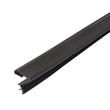 M-D Building Products 91891 84 in. Brown Premium Rubber PLATINUM™ Top and Sides Door Seal for Doors with Kerf/Channel