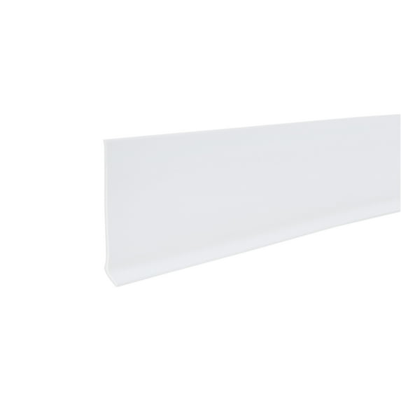 M-D Building Products 93203 4 in. x 20 ft. Snow White Self-Stick Vinyl Wall Base