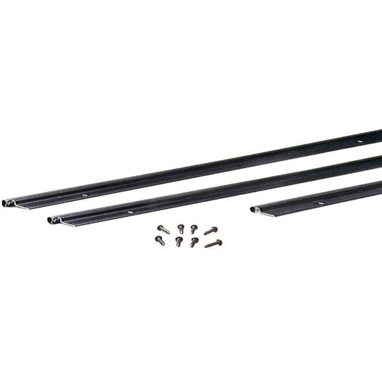 M-D Building Products Door Jamb Aluminum Weather Stripping 1/4 in. x 84 in. L Bronze